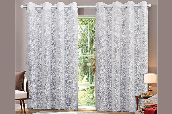 Cortina Matisse em Renda com Forro 100% Poliéster | Corti Lester