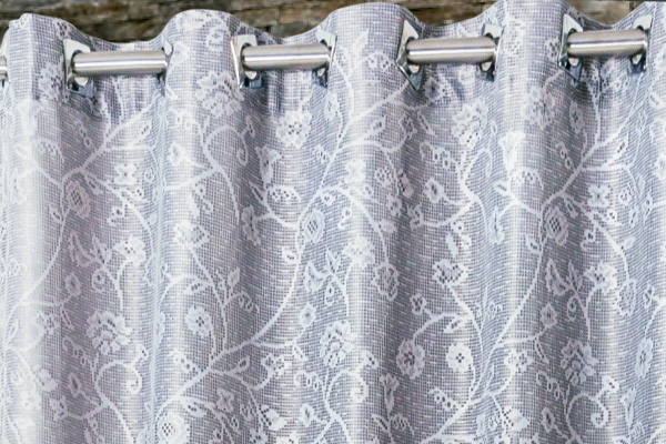 Cortina Rami em Renda com Forro 100% Poliéster | Corti Lester