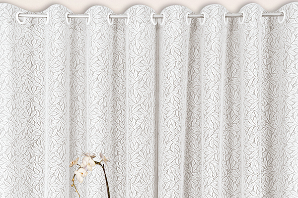 Cortina Nativa em Renda com Forro | Corti Lester