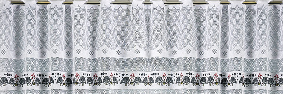 Cortina Montesanti em Renda com Bandô para Cozinha