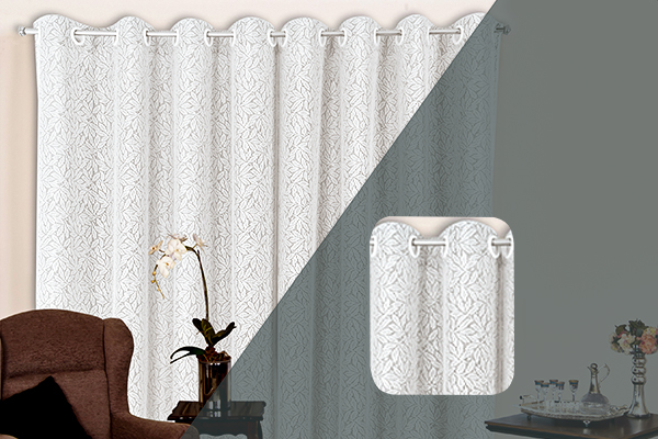 Cortina Nativa em Renda com Forro | Corti Lester