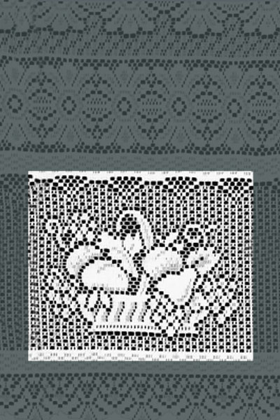 Tecido a metro Zimra Passa Varão 100% Poliéster | Corti Lester