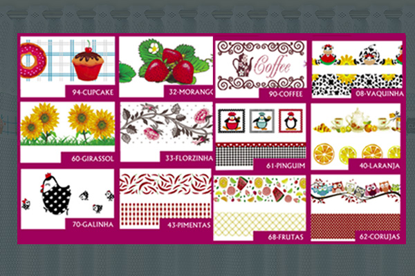 Cortina Botticelli em Renda Com e Sem Bandô para Cozinha