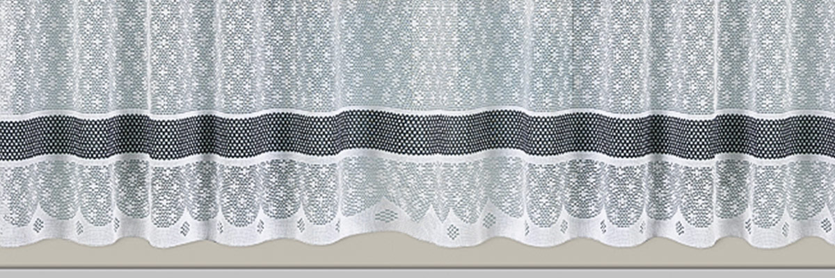Cortina Montesanti em Renda com Bandô para Cozinha
